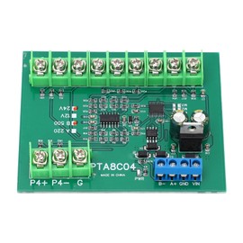 4 Channel PT100 RTD RS485 Temperature Sensor Board Temp Acquisition Module Resistance Collector B500 -40-500℃ DC24V