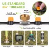 HIRALIY Garden Lawn Grass Greenhouse 92FT Water Dripping Irrigation Kit