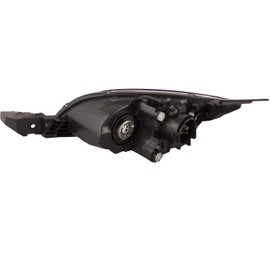 PERDE Headlights Compatible with Mazda 3 2004-2009 Hatchback MPS Speed Gen 1 Chrome Housing Halogen Left Driver and Right Passenger Side Headlamp Assembly