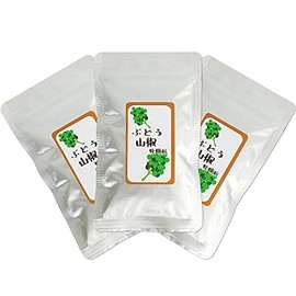 [Barrel Flavor] Grape and Japanese Pepper, Dried Grains, 0.4 oz (10 g) x 3 Pieces, Set