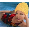 Fashy Women's Frill Ruffle Swimhat - Red