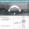 MONST 34117 Waste Ball Kit Compatible with Thetford Aqua Magic