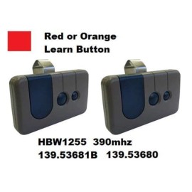 For Liftmaster Sears Craftsman HBW1255 390MHz for Sears Craftsman Garage Door Opener Remote - 1PCS Remote