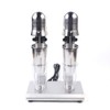 DYRABREST Household Milkshake Maker,Soft Ice Cream Maker Stainless Steel Blender-Double