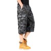 HEWEAYTA Men's Cargo Pants, 3/4 Length, Large Size, 88.2 -