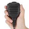 3.5mm PTT Handheld Walkie Talkie Radio Speaker Mic For YAESU
