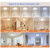 Drosbey 36W Dimmable LED Ceiling Light Fixture, Flush Mount Ceiling