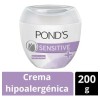 Crema Facial Ponds Sensitive Hipoalergenica 200 Gramos Sensible Día Noche