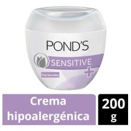 Crema Facial Ponds Sensitive Hipoalergenica 200 Gramos Sensible Día Noche