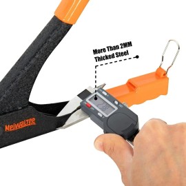 Unbranded Heavy Hand Riveter Rivet Gun Professional Pop Rivet Gun Kit with 200pcs Rivets