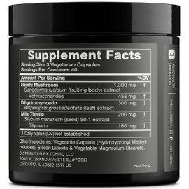 Toniiq Ease with DHM - Full Liver Support for a Night Out - 120 Capsules - 50x Super Concentrated Extract