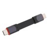 USB 4.0 Cable Fast Charging 40Gbps Flat Short PD60W Type