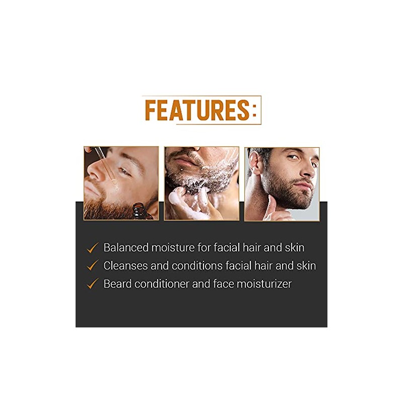 Woodyââ‚¬TMs Beard Stuff Kit ââ‚¬" Includes Beard Wash, Conditioner, and