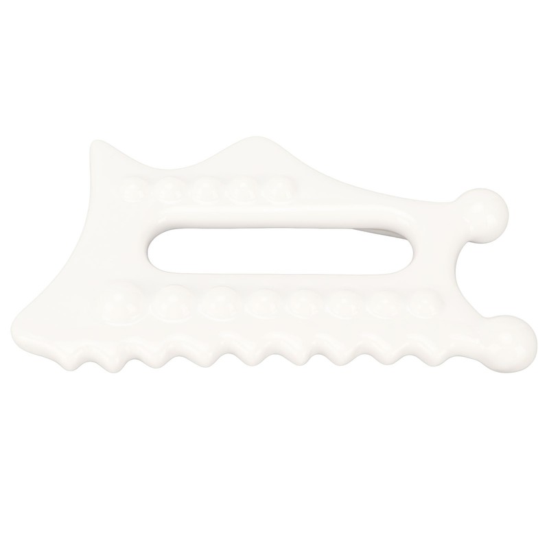 Facial Gua Sha Tool Men Women Ceramic Lymphatic Drainage Trigger
