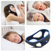 Chin Strap for Sleeping, Anti Snoring Chin Strap with Adjustable