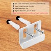 sourcing map 10 Pcs Stainless Steel Tile Hanger, Adjustable Tile