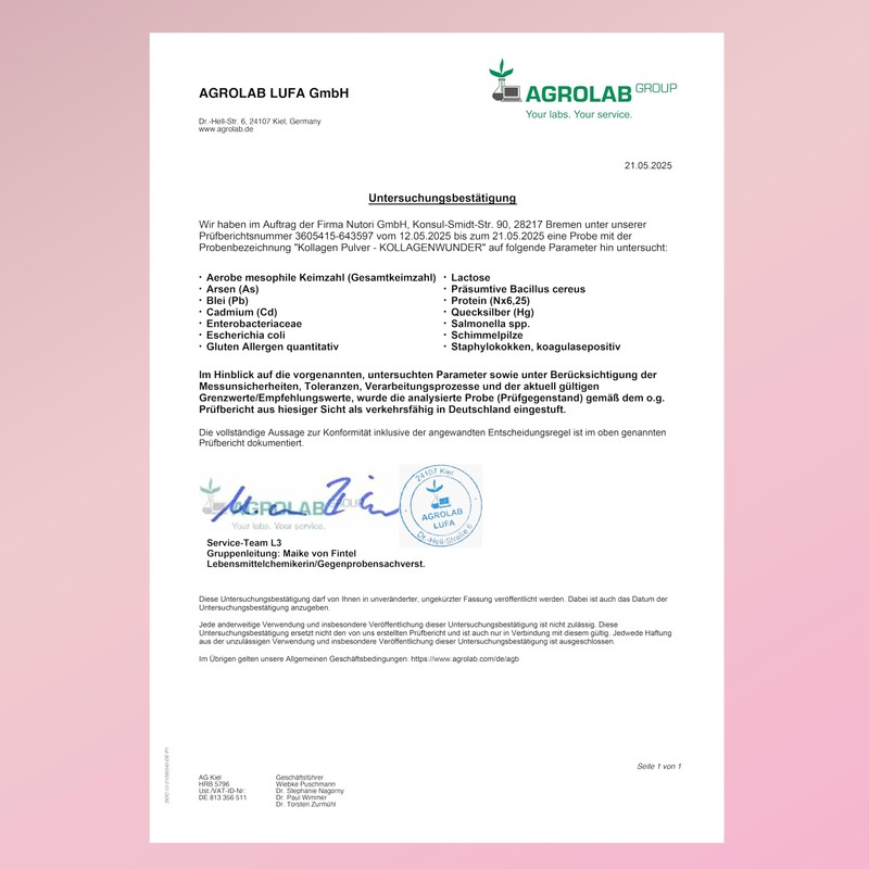 NUTORI - Collagen Powder 300 g - Optimal Bioavailability and