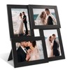 SZYUU 4x6 Collage Picture Frame,4 Photo Frame with Real Glass,Family