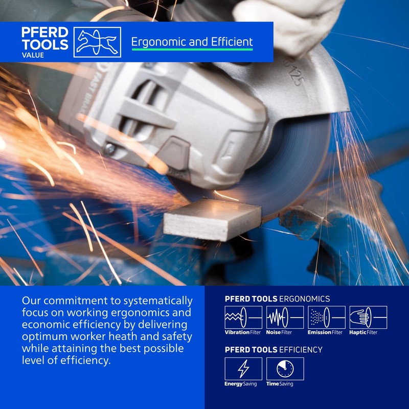 PFERD 4-1/2" PSF DUODISC STEELOX Combination Cutting and Grinding Wheel