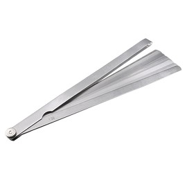 sourcing map 300mm Long 0.02-1.00mm Thickness Metric Measure Gauge Feeler Gauge