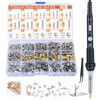Preciva Threaded Inserts Set, 716Pcs Heat Set Inserts Nuts Bolts