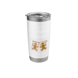 Gingerbread Men Cookie Sheets Stainless Steel Insulated Tumbler