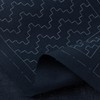 COSMO No. 98913 Sashiko Kit, Coaster Cloth, Sashimi, Navy Blue,