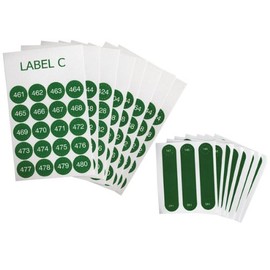 Labels for Reizen Talking Label Identifier - Set C