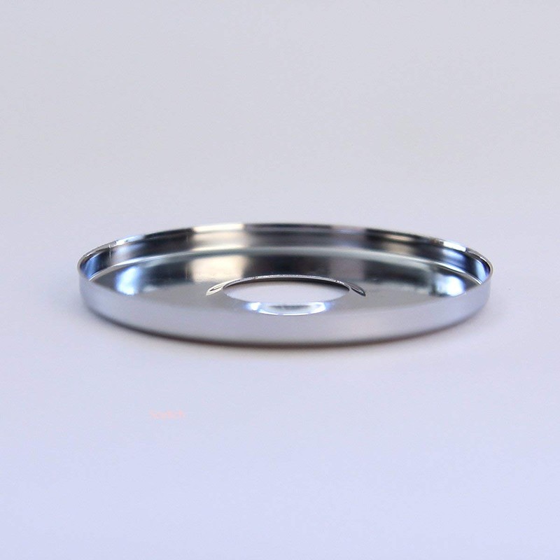 Screw rosette rosette for wall fittings, wall arm, inlet arm