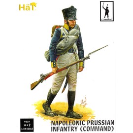 Hat HHT09319 1:32 Napoleonic Prussian Infantry (Command) Figure Set (18 pcs) MODEL KIT