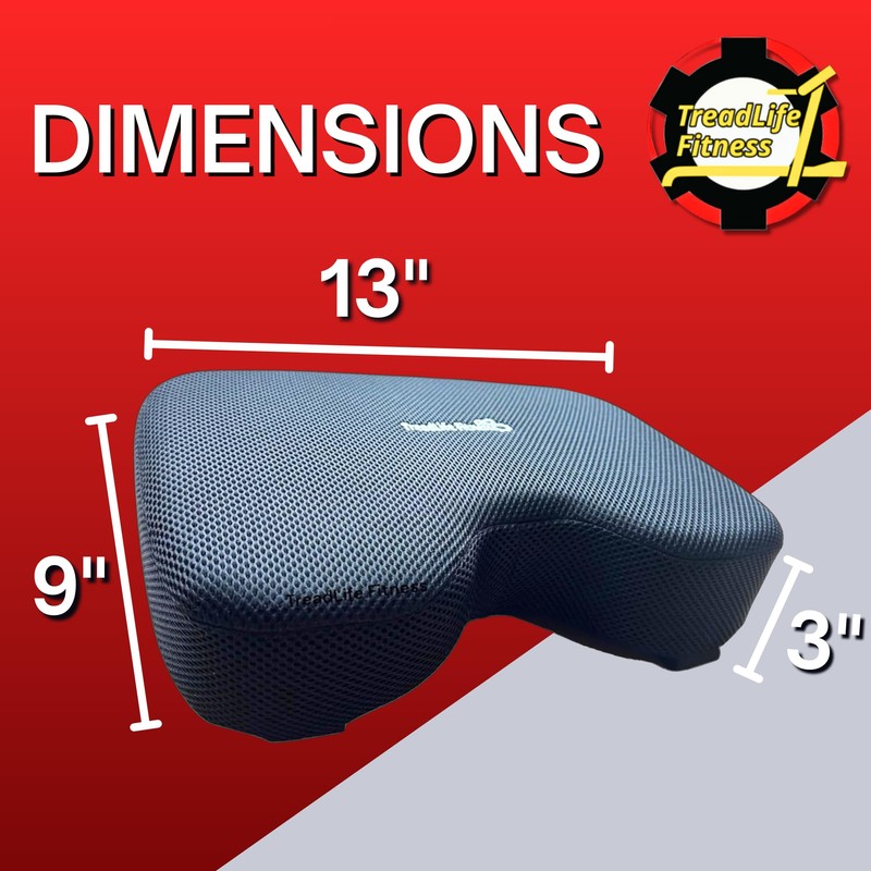 TreadLife Fitness Universal Rowing Machine Seat Cushion | Designed for