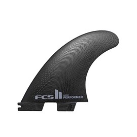 FCS 2 Performer PG Tri-Fin Set Black L