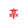 Large Registered Nurse Caduceus Snake RN Sticker Decal Car Window