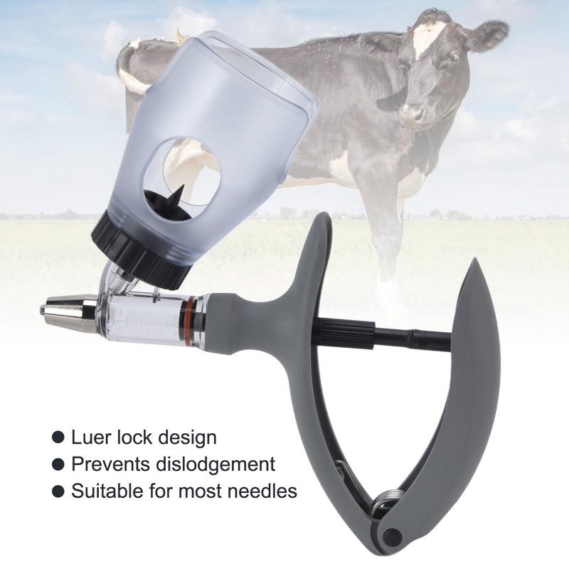 5ml Animal Injector Adjustable and Continuous Animal Syringe Injector for