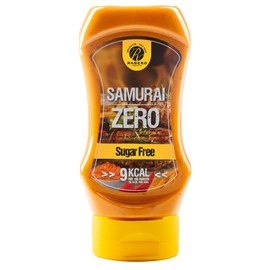 Rabeko Zero Sauce - Samurai, 1 x 350ml ohne Zucker & wenig Fett - gesunde Low Carb Produkte kalorienreduziert fettreduziert für Salat, Pommes Frites, Burger, Grill - Gluten und Laktosefrei