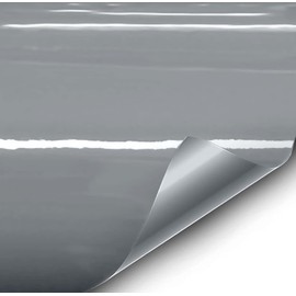 VVIVID+ Gloss Elephant Grey Nardo Gray Vinyl Car Wrap Film (10ft x 5ft)