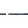 Pentel Pointliner S20P-2A, fineliner, black, waterproof and lightfast, 0.2 mm,