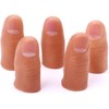 MOMOMAGE 5 Pcs Hard Thumb Tip Finger Fake Magic Tricks