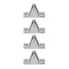 4Pcs Deck Hinge for Boat 316 Stainless Steel Top Mounting