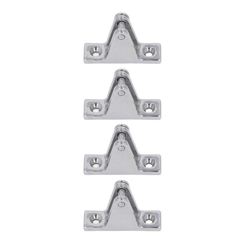 4Pcs Deck Hinge for Boat 316 Stainless Steel Top Mounting
