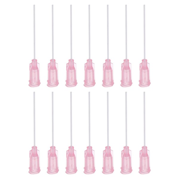 QUARKZMAN 50pcs 20G Plastic Luer Lock Dispensing Needles, 1.5" PTFE