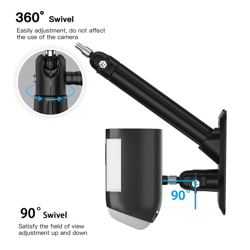 HOLACA 2-in-1 Vinyl Siding Clips for Stick Up Cam Pro