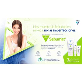 SEBUMAT CONTROL - Crema para el tratamiento de piel grasa, 40ml