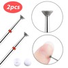 Acycoin2A 2PCS 4mm Inverted Cone Diamond Drill Bit - Nail