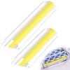 2 Pack 2X Bar Magnifying Ruler Line Magnifier,Ruler with Magnifying