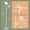marctronic White Floor Lamp, 42W 4000LM Super Bright LED Room
