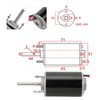 High Torque DC Motor 12 V/24 V Permanent Magnet Motor