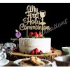 Decoración para tarta con texto "My First Holy Comunión