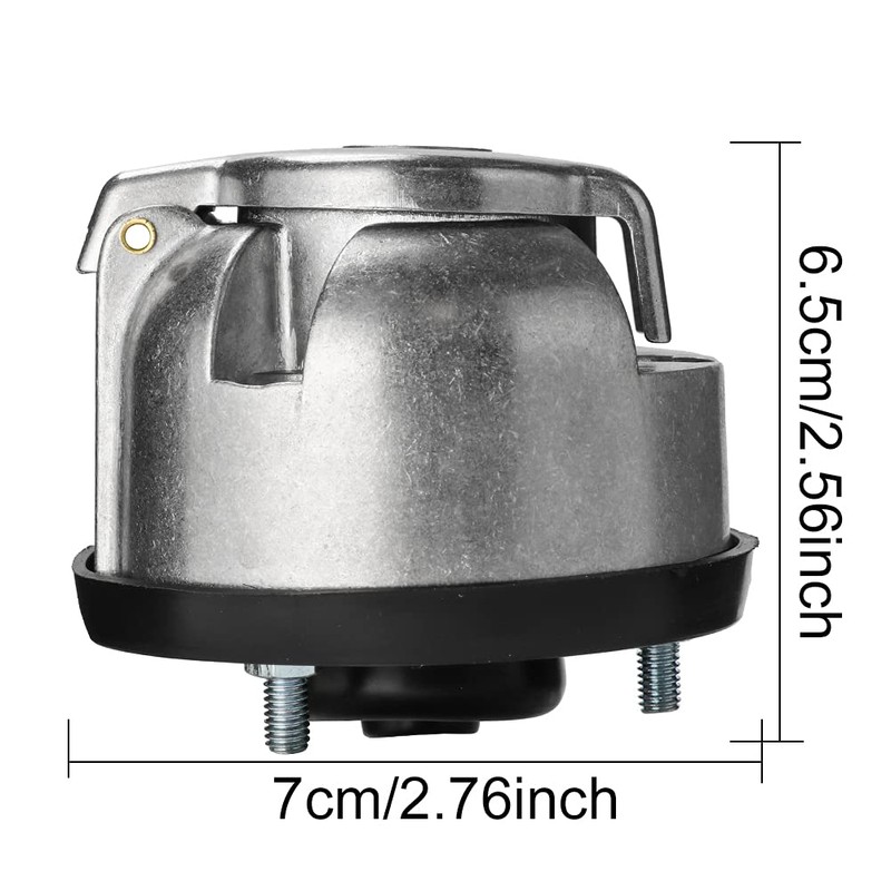 SmartSpec 7 Pin Metal Trailer Socket Connector Caravan Towbar Towing