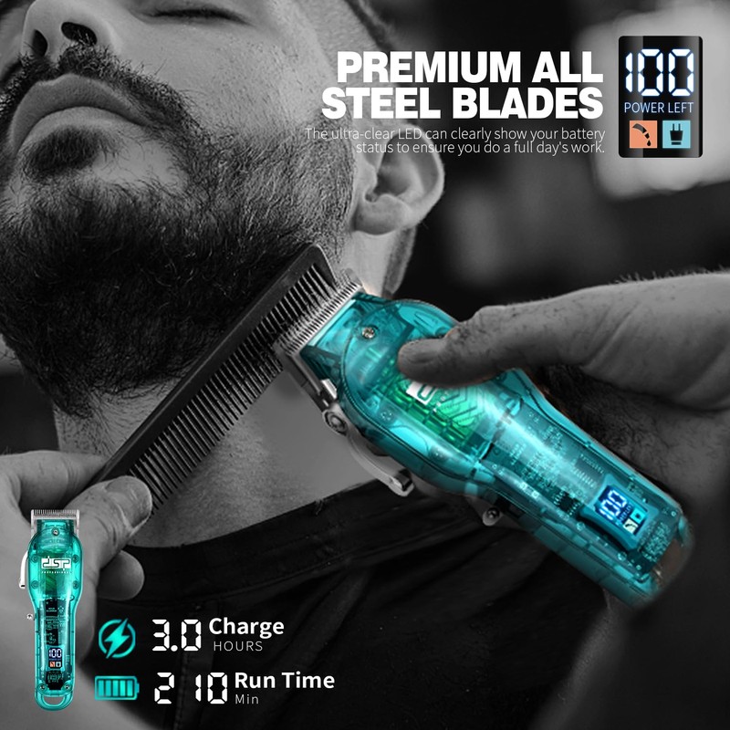 DSP® Hair Clipper, Trimmer Kit for Men Professional Barber Set